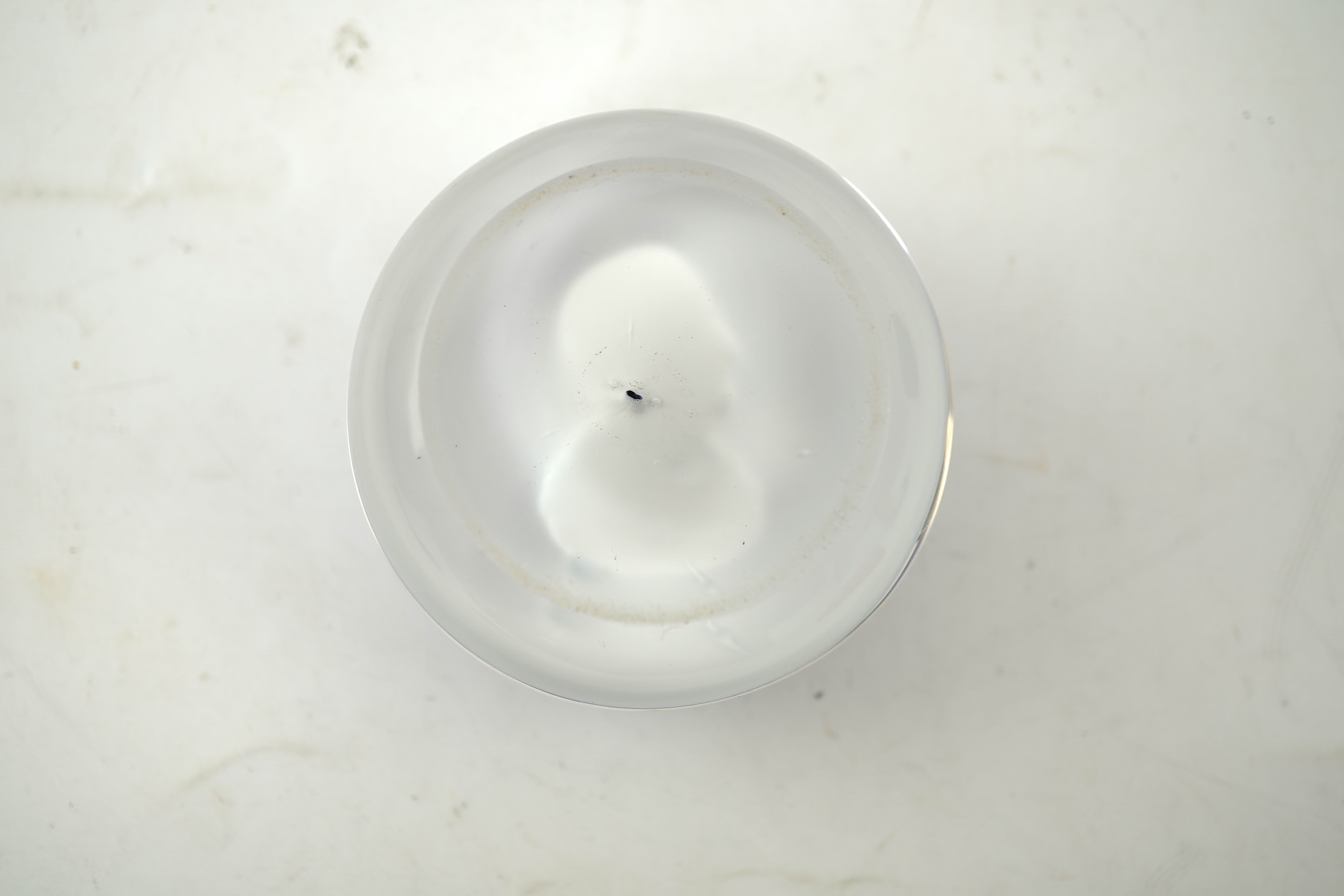 A Clichy Duke of Wellington sulphide paperweight, mid 19th century